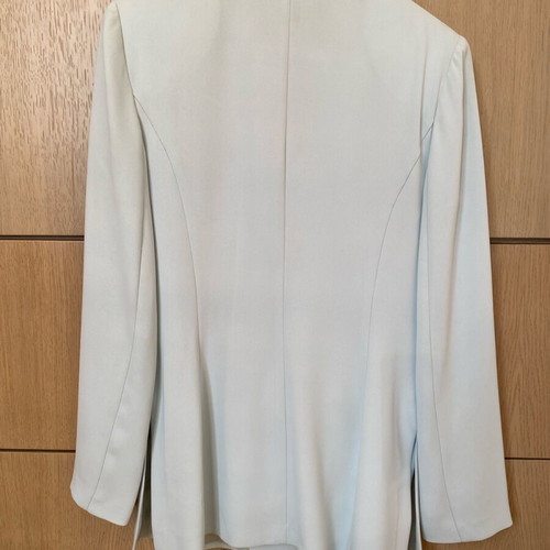 Women's classic suit in light turquoise size Xsmall like new