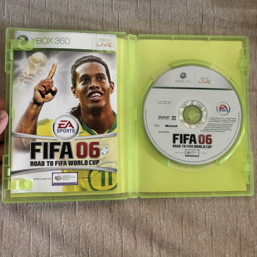 FIFA 06 Xbox 360 game, English, complete