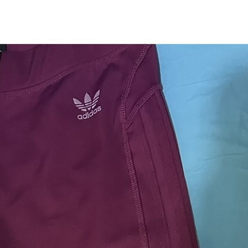 Adidas athletic leggings size 38, like new, intense fuchsia