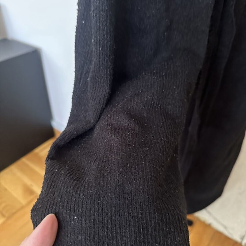 Winter knit black pants like new, size XS