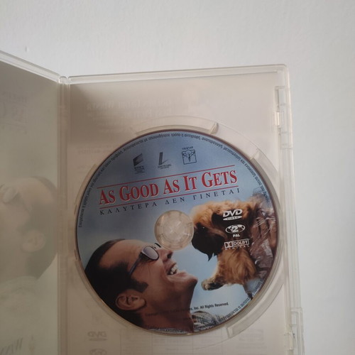 As Good As It Gets DVD like new with subtitles