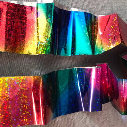 Holo Cracks Nail Art Foil Wrap new nail stickers