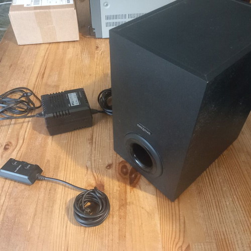 Creative Inspire P580 Subwoofer used with original remote and power supply