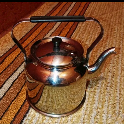 Swedish kettle used, stainless steel, 1.5 liters