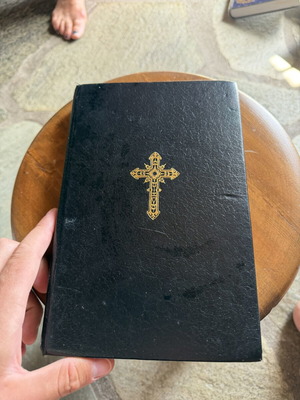 Ecclesiastical Book Anastasimatarion used, Greek