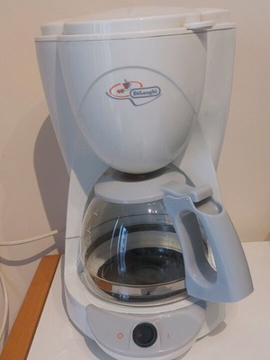 De'Longhi filter coffee maker used, 1000 W, 1.4 liters