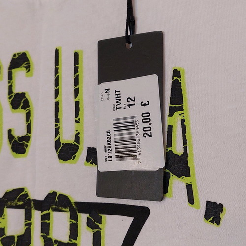 Guess kids T-shirt new, size 12, white