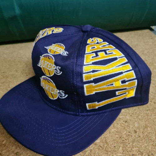 NBA Los Angeles Lakers hat new jockey with adjustable snapback