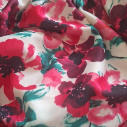 Floral bikini bottom Esmara size M like new, multicolor