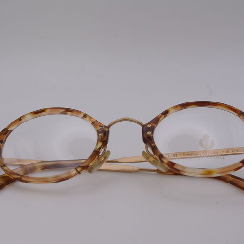 Faconnable KRETEL oval tortoise shell eyeglasses