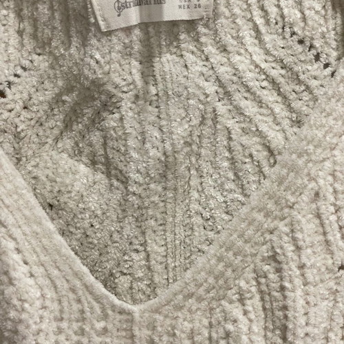 Stradivarius blouse like new, size S, cream color, loose fit