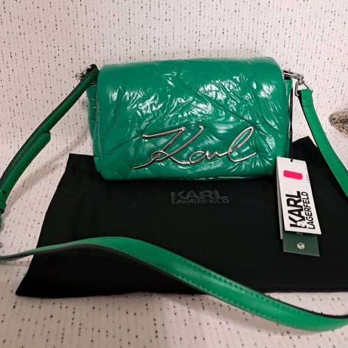 Karl Lagerfeld crossbody bag new, green