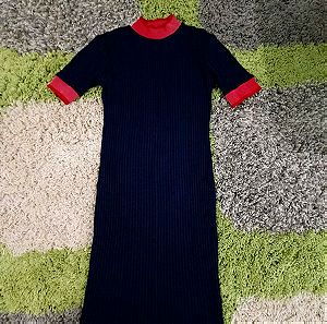 Zara dark blue bodycon dress! Size M