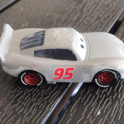 Cars McQueen 1:55 scale toy car used, good condition