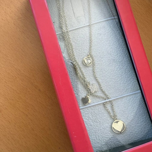 Loisir necklace new gold and silver