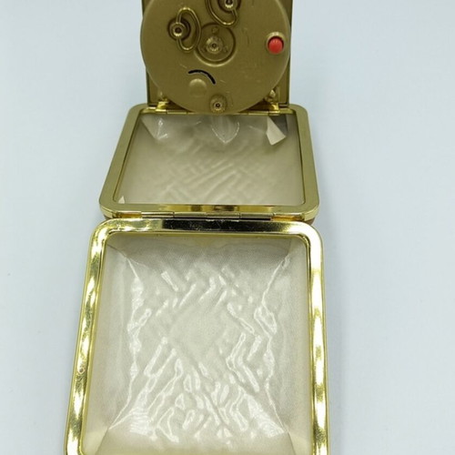 Peter mechanical travel clock like new, analog, tabletop
