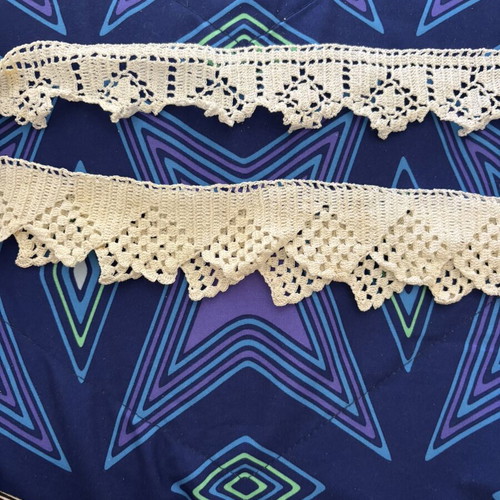 Handmade crochet lace trims