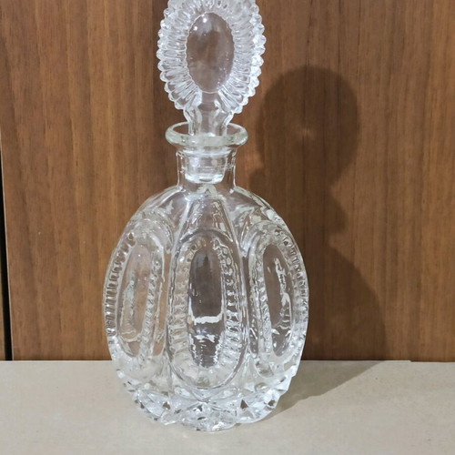 Glass bottle for drink like new with stopper