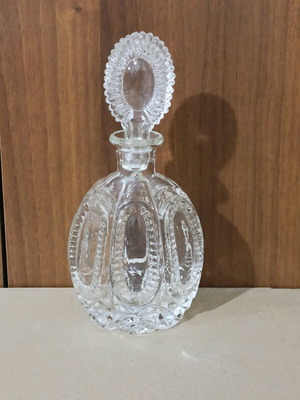 Glass bottle for drink like new with stopper