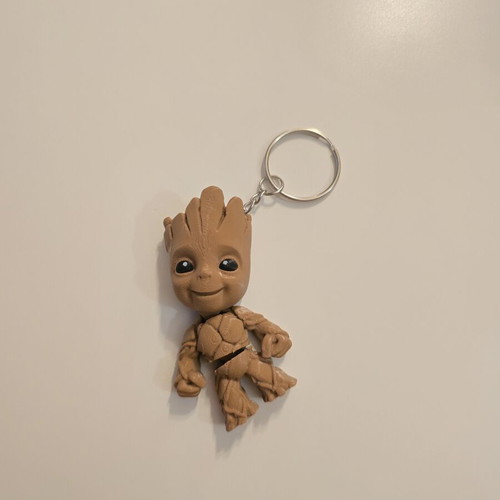 Groot 3D Printed Keychain like new from Guardians of the Galaxy