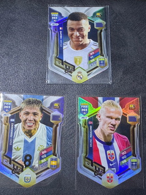 365 FIFA Elite Cuts cards, new set of 3
