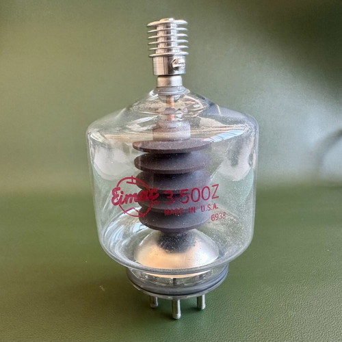 Emiac 3-500Z Vacuum Tube used, non-functional