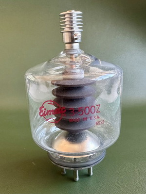 Emiac 3-500Z Vacuum Tube used, non-functional