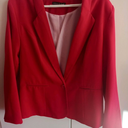 Atmosphere Women's Red Jacket XL42 Like New