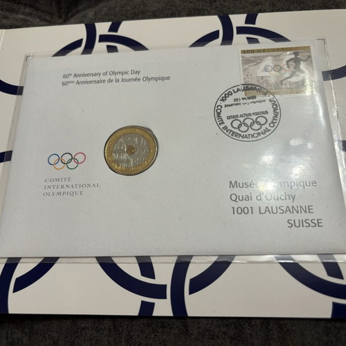 Collectible Olympic Games coin new, limited edition