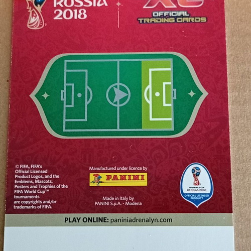 Panini XXL Limited Edition World Cup 2018 Neymar card like new