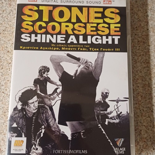 Rolling Stones Shine a Light DVD like new, rock