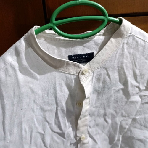 White Zara shirt XXL like new