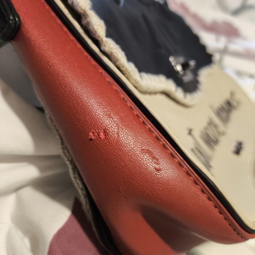 Desigual crossbody bag used with a mark, 25x18x7 cm