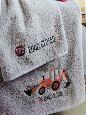 Palamaiki children's towel set new, 2 pcs (40x70, 70x140)