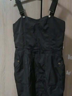 Women's dress used, size large, brown