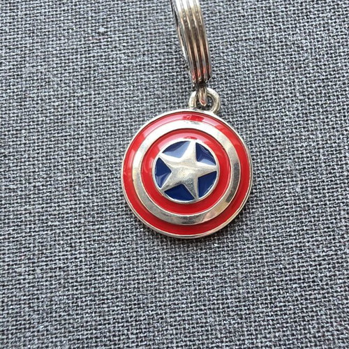 Pandora Marvel Thanos Hand and Shield Charms new, gold and silver
