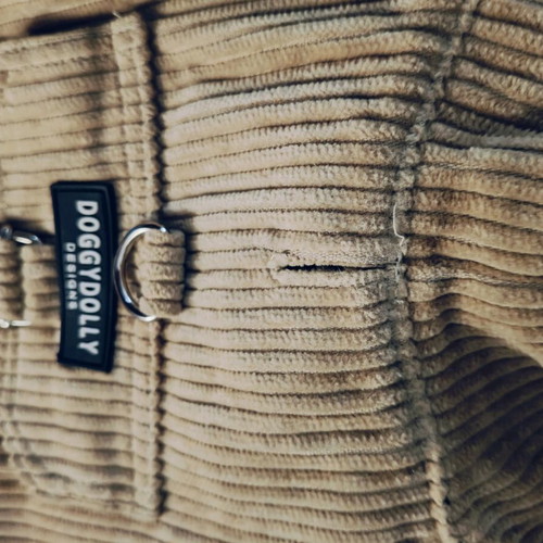 Corduroy Doggy Dolly jacket new for small dogs