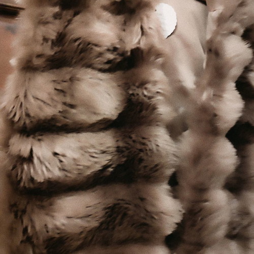 Fur women's new synthetic brown with wide fit