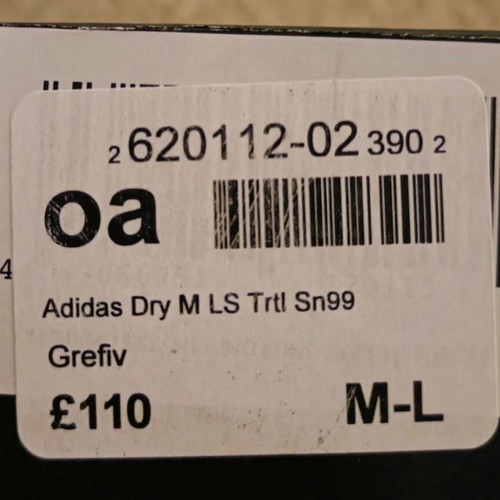 Adidas Terrex Drynamo Merino Wool Base Layer Turtle Neck grey M-L