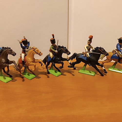 Britains Deetail Napoleonic French Cavalry figures set
