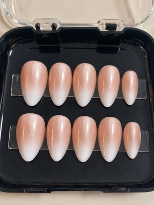 Press On Nails καινούργια, σετ 22 τεμαχίων με υλικά τοποθέτησης