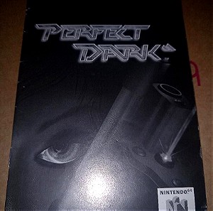 nintendo 64 παιχνιδι  perfect dark βιβλιο οδηγιων