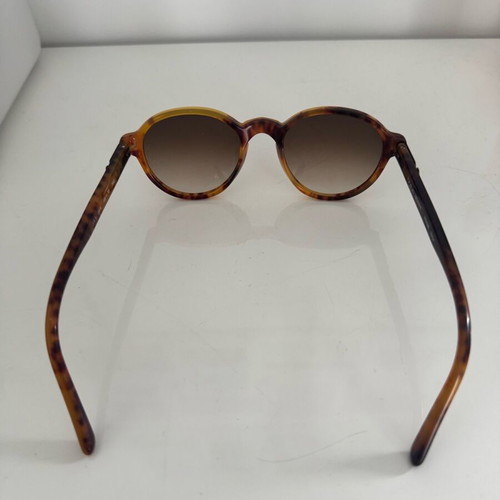 Giorgio Armani sunglasses used, brown tortoiseshell frame with degrade lenses