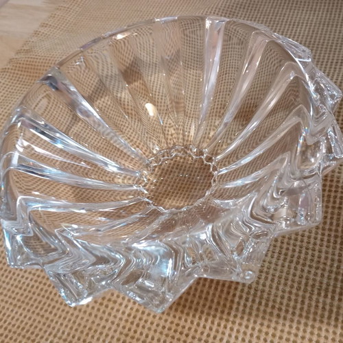 Orrefors Zodiac crystal bowl like new