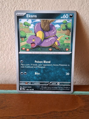 Pokemon card Ekans καινούργιο