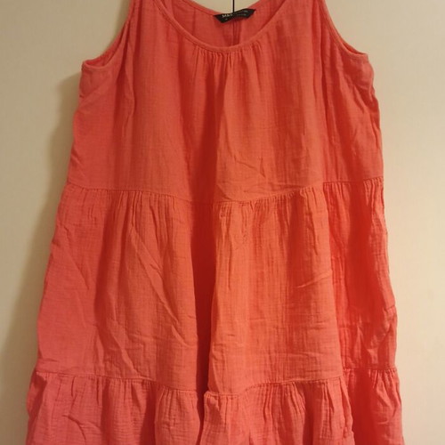 Marks & Spencer summer dress size 16 fuchsia new