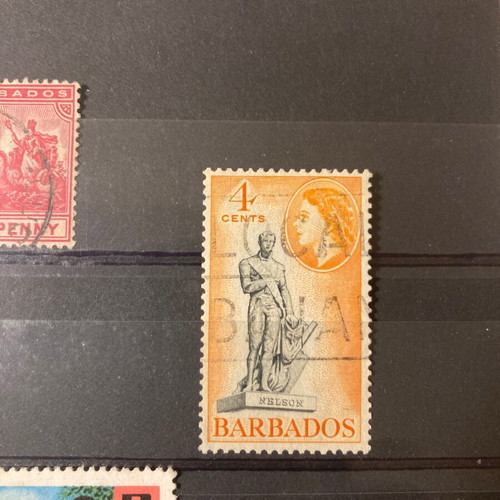 Barbados stamps used from 1882 and later