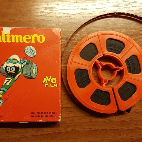 Super 8 cartoon Calimero "The Daddy's Day" used