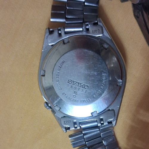 Seiko 5 Automatic 6309-8220 watch like new, vintage men's silver