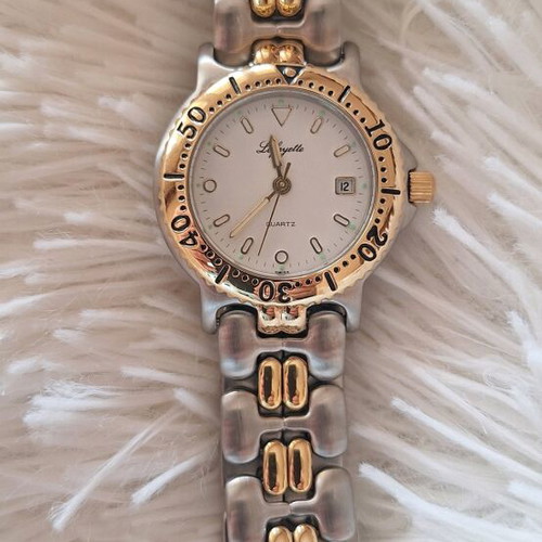Lafayette Swiss Women's Watch Two-Tone Stainless Steel Waterproof New